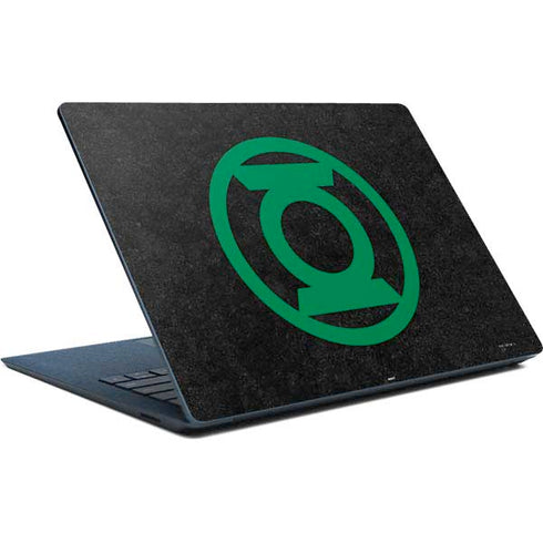DC Comics Green Lantern Logo Black Background Surface Laptop Skin
